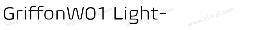 GriffonW01 Light字体转换